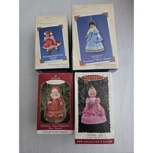 Madame Alexander Hallmark Ornaments lot of 4 1996 - 2003